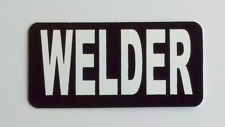 Welder Hard Hat / Helmet Sticker